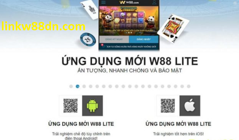 Ứng dụng App W88 LITE Android