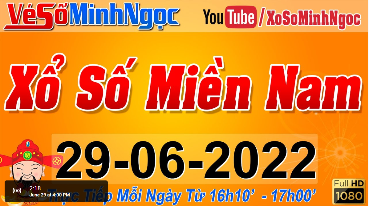 XSMN Minh Ngọc - Xổ Số Miền Nam ngày 29/06/2022, KQXS Đồng Nai, Cần Thơ, Sóc Trăng, XS MinhNgoc